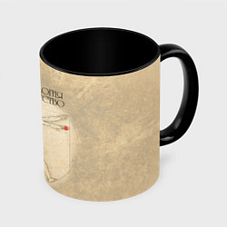 Кружка 3D Травматология как искусство, цвет: 3D-белый + черный