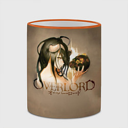 Кружка 3D Overlord Albedo, цвет: 3D-оранжевый кант — фото 2