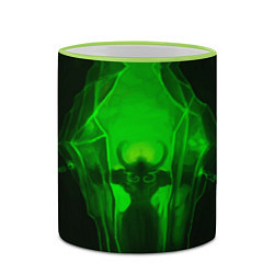 Кружка 3D Демон легиона, цвет: 3D-светло-зеленый кант — фото 2