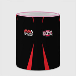 Кружка 3D MMA Elite, цвет: 3D-розовый кант — фото 2