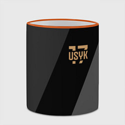 Кружка 3D USYK 17, цвет: 3D-оранжевый кант — фото 2