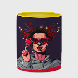 Кружка 3D GONE Fludd, цвет: 3D-белый + желтый — фото 2