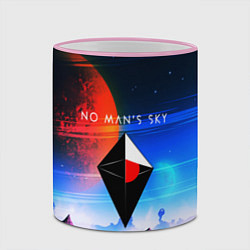 Кружка 3D No Man's Sky: Galaxy, цвет: 3D-розовый кант — фото 2