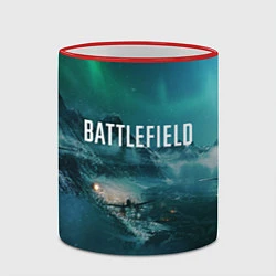 Кружка 3D Battlefield: Sea Force, цвет: 3D-красный кант — фото 2