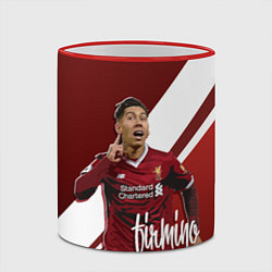 Кружка 3D Roberto Firmino, цвет: 3D-красный кант — фото 2