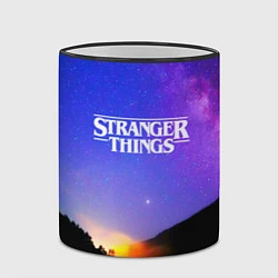 Кружка 3D Stranger Things: Space Rising, цвет: 3D-черный кант — фото 2