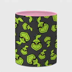 Кружка 3D The Grinch, цвет: 3D-белый + розовый — фото 2