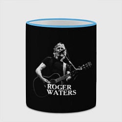 Кружка 3D Roger Waters, цвет: 3D-небесно-голубой кант — фото 2