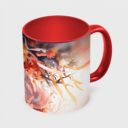 Кружка цветная Бездомный Бог