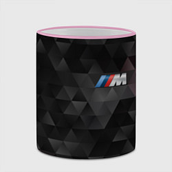Кружка 3D BMW M: Polygon, цвет: 3D-розовый кант — фото 2