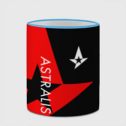 Кружка 3D Astralis: Cybergaming, цвет: 3D-небесно-голубой кант — фото 2