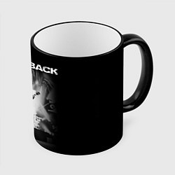 Кружка 3D Nickelback Rock, цвет: 3D-черный кант