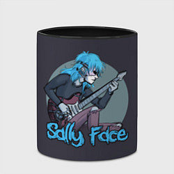 Кружка 3D Sally Face: Rock, цвет: 3D-белый + черный — фото 2