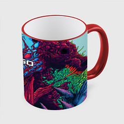 Кружка цветная CS:GO Hyper Beast