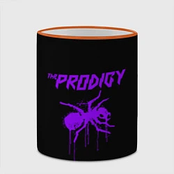 Кружка 3D The Prodigy: Violet Ant, цвет: 3D-оранжевый кант — фото 2