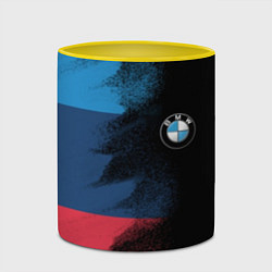 Кружка 3D BMW, цвет: 3D-белый + желтый — фото 2