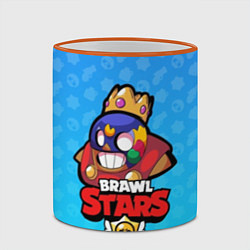 Кружка 3D El Primo: Brawl Stars, цвет: 3D-оранжевый кант — фото 2