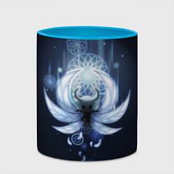 Кружка 3D Hollow Knight, цвет: 3D-белый + небесно-голубой — фото 2