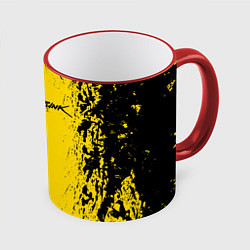 Кружка цветная Cyberpunk 2077 Samurai logo