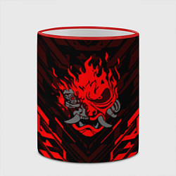 Кружка 3D CYBERPUNK 2077, цвет: 3D-красный кант — фото 2