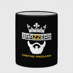 Кружка 3D Brazzers Casting-producer, цвет: 3D-черный кант — фото 2
