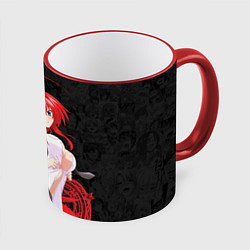 Кружка 3D DxD RIAS JAPSTYLE, цвет: 3D-красный кант