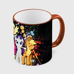 Кружка цветная My little pony band