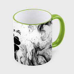 Кружка цветная ЧЁРНЫЙ КЛЕВЕР