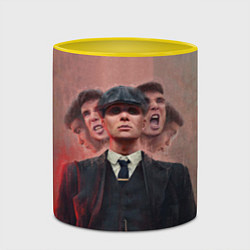 Кружка 3D Томас Шелби Peaky Blinders, цвет: 3D-белый + желтый — фото 2