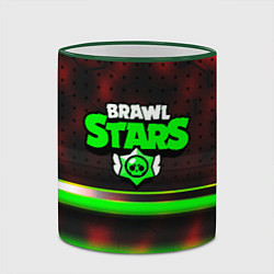 Кружка 3D BRAWL STARS, цвет: 3D-зеленый кант — фото 2