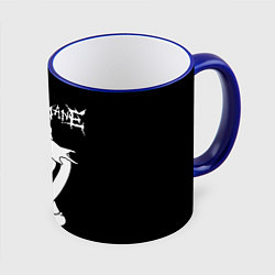 Кружка 3D GHOSTEMANE, цвет: 3D-синий кант