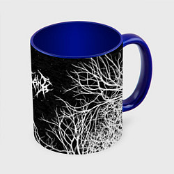 Кружка 3D GHOSTEMANE, цвет: 3D-белый + синий