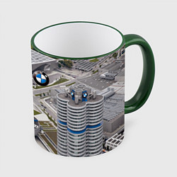 Кружка цветная BMW city