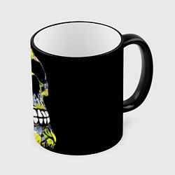 Кружка цветная Graffiti - Skull