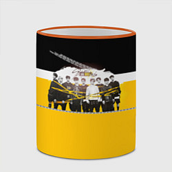 Кружка 3D Stray Kids, цвет: 3D-оранжевый кант — фото 2
