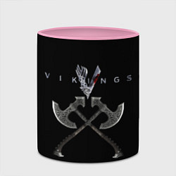 Кружка 3D Vikings, цвет: 3D-белый + розовый — фото 2