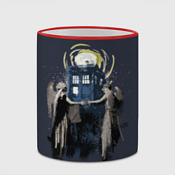 Кружка 3D Doctor Who, цвет: 3D-красный кант — фото 2