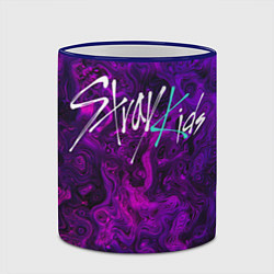 Кружка 3D Stray Kids, цвет: 3D-синий кант — фото 2