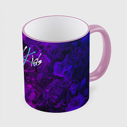 Кружка 3D Stray Kids, цвет: 3D-розовый кант