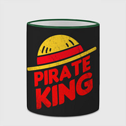 Кружка 3D One Piece Pirate King, цвет: 3D-зеленый кант — фото 2