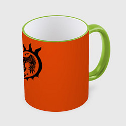 Кружка 3D One Piece, цвет: 3D-светло-зеленый кант