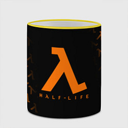 Кружка 3D HALF-LIFE, цвет: 3D-желтый кант — фото 2