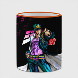 Кружка 3D JOJOS BIZARRE ADVENTURE, цвет: 3D-оранжевый кант — фото 2