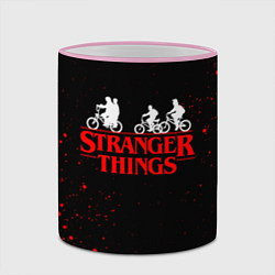 Кружка 3D STRANGER THINGS, цвет: 3D-розовый кант — фото 2