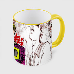 Кружка цветная GTO Крутой учитель онидзука