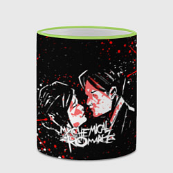 Кружка 3D My Chemical Romance, цвет: 3D-светло-зеленый кант — фото 2