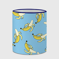 Кружка 3D Banana art, цвет: 3D-синий кант — фото 2