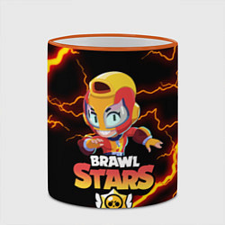 Кружка 3D BRAWL STARS MAX, цвет: 3D-оранжевый кант — фото 2