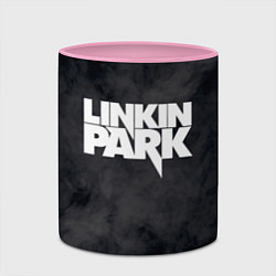 Кружка 3D LINKIN PARK, цвет: 3D-белый + розовый — фото 2