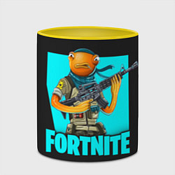 Кружка 3D Fortnite, цвет: 3D-белый + желтый — фото 2